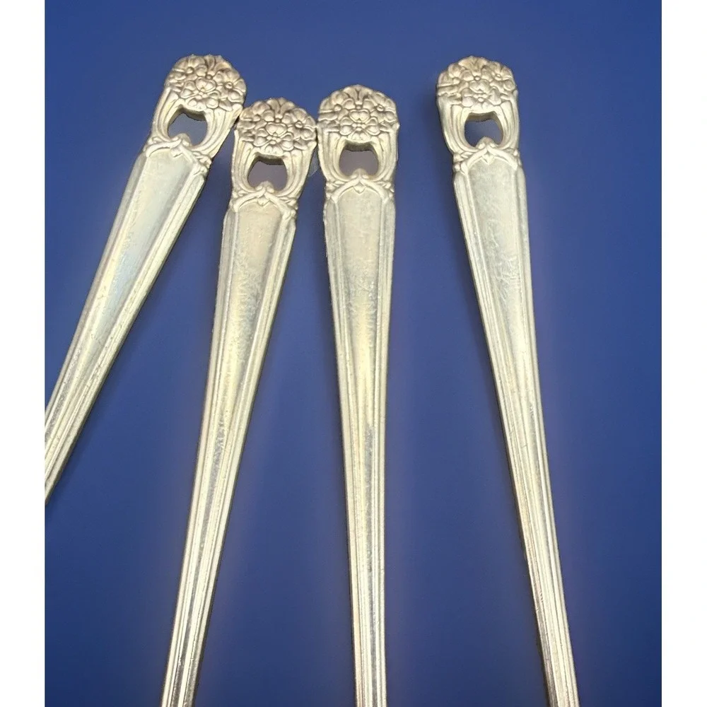 VTG 1847 Rogers Bros ETERNALLY YOURS Dinner Forks 7.75
